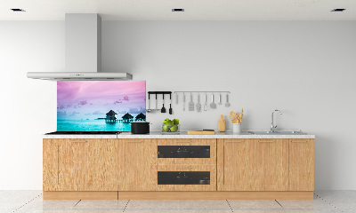 Cooker splashback Bungalowy by the water