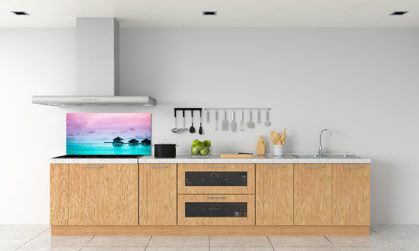 Cooker splashback Bungalowy by the water