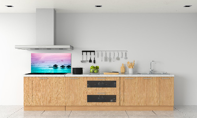 Cooker splashback Bungalowy by the water