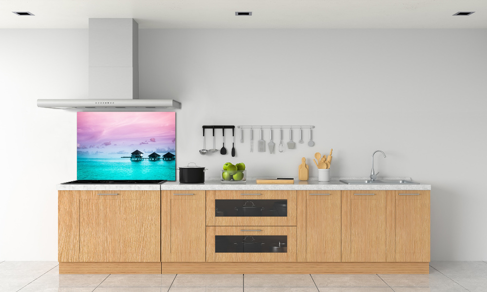 Cooker splashback Bungalowy by the water