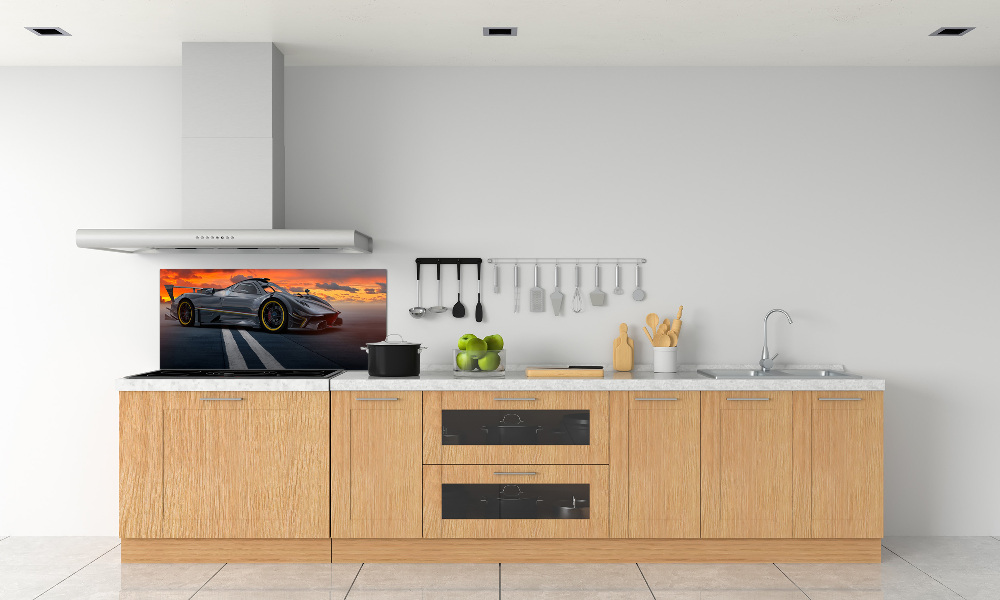 Cooker splashback Racer