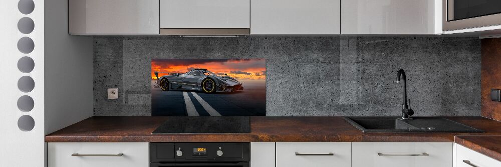 Cooker splashback Racer