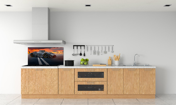 Cooker splashback Racer