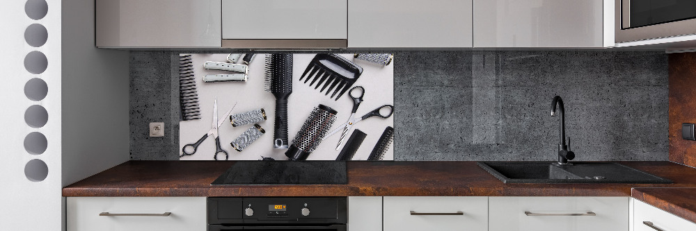 Cooker splashback Hairdresser