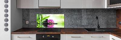 Kitchen splashback Orchid