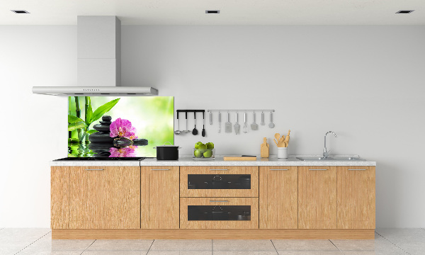 Kitchen splashback Orchid