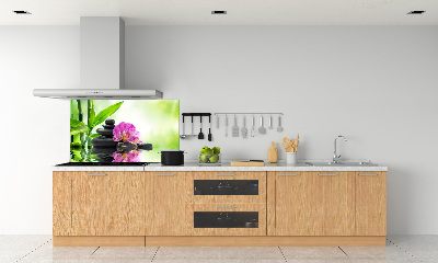 Kitchen splashback Orchid