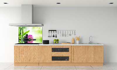 Kitchen splashback Orchid