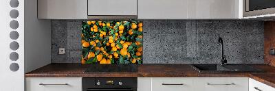 Cooker splashback Tangerines