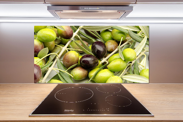 Cooker splashback Fresh olives