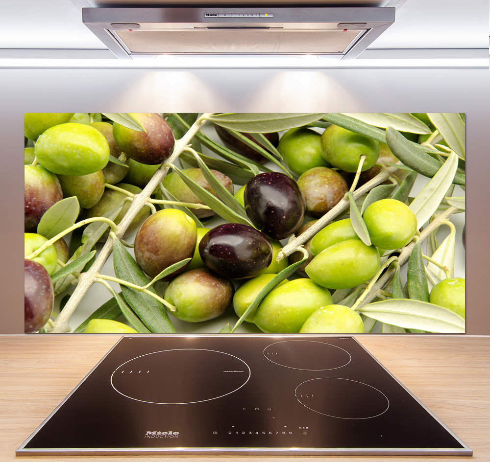 Cooker splashback Fresh olives