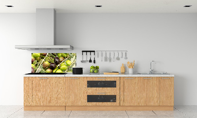 Cooker splashback Fresh olives