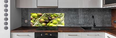 Cooker splashback Fresh olives