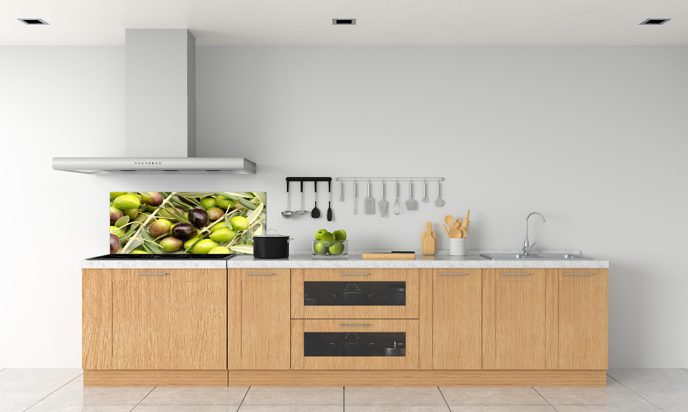 Cooker splashback Fresh olives