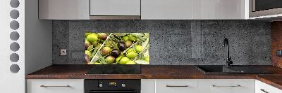 Cooker splashback Fresh olives