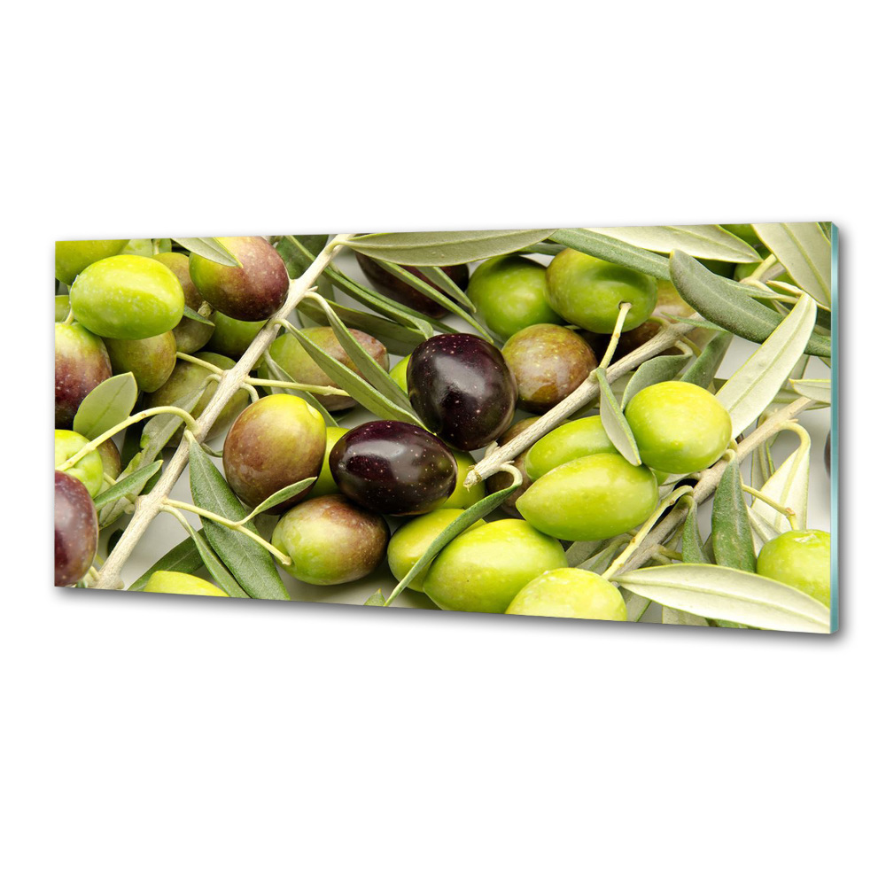 Cooker splashback Fresh olives