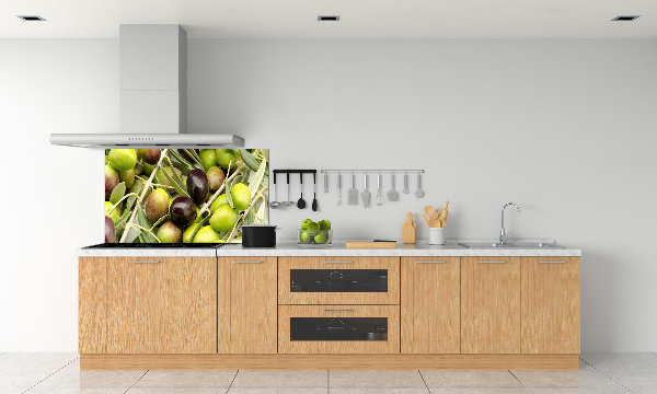 Cooker splashback Fresh olives