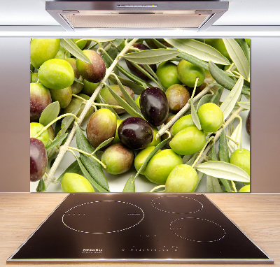 Cooker splashback Fresh olives