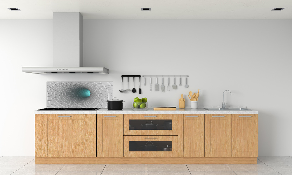 Cooker splashback 3D tunnel