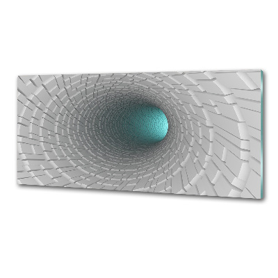 Cooker splashback 3D tunnel