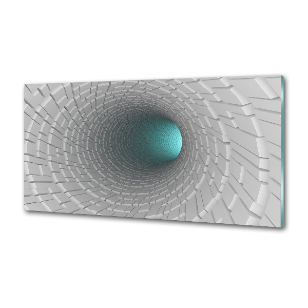 Cooker splashback 3D tunnel