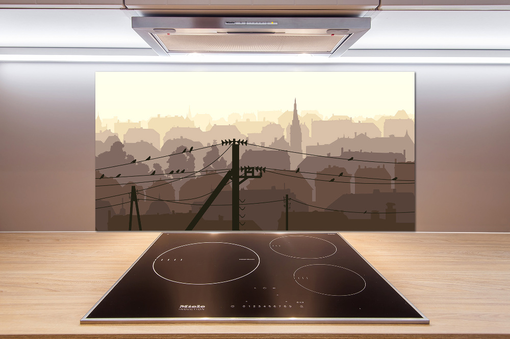 Cooker splashback City