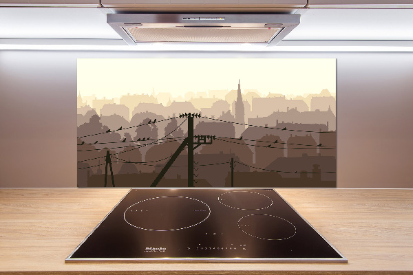 Cooker splashback City