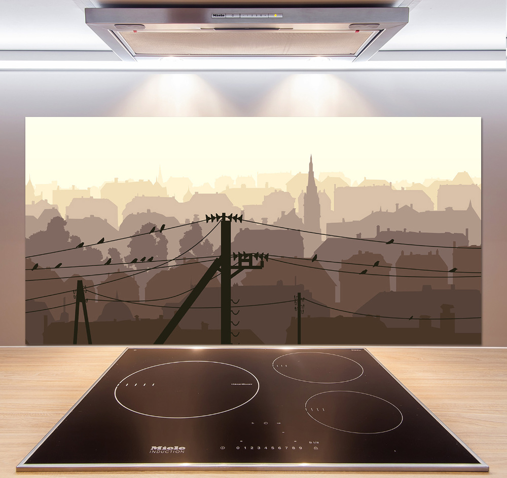 Cooker splashback City