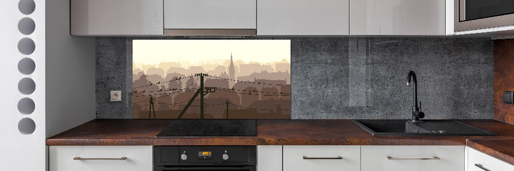 Cooker splashback City