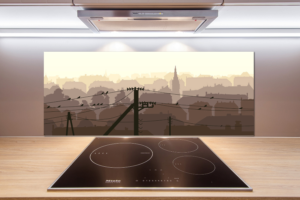 Cooker splashback City