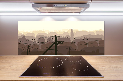 Cooker splashback City