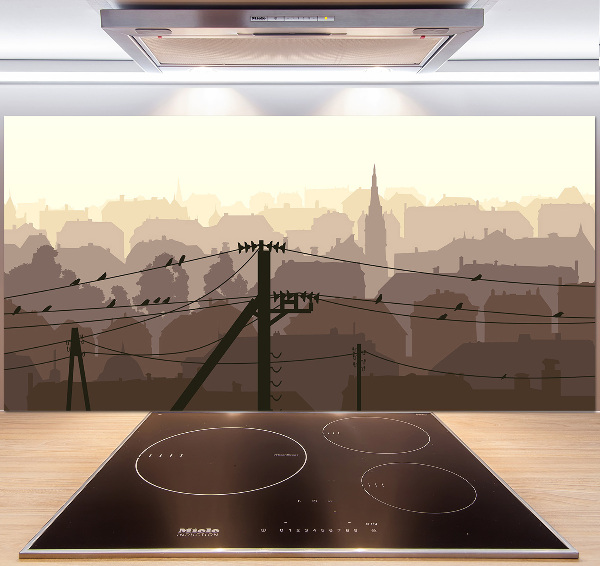 Cooker splashback City