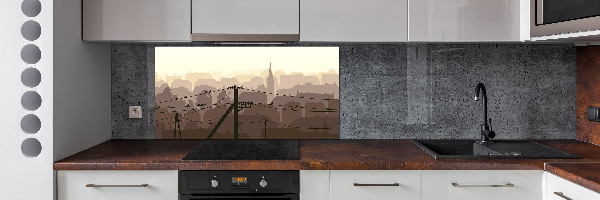 Cooker splashback City