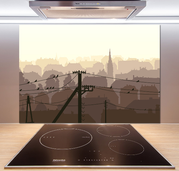 Cooker splashback City