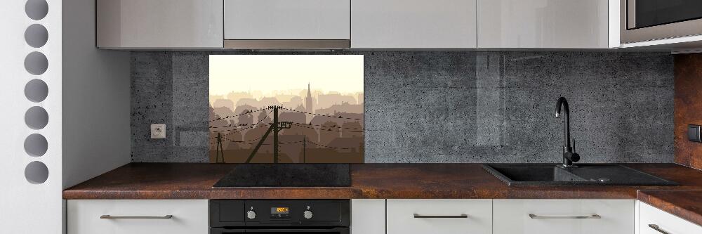 Cooker splashback City