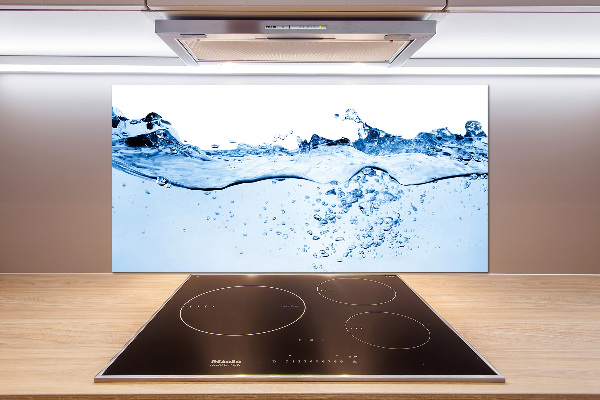 Cooker splashback Water