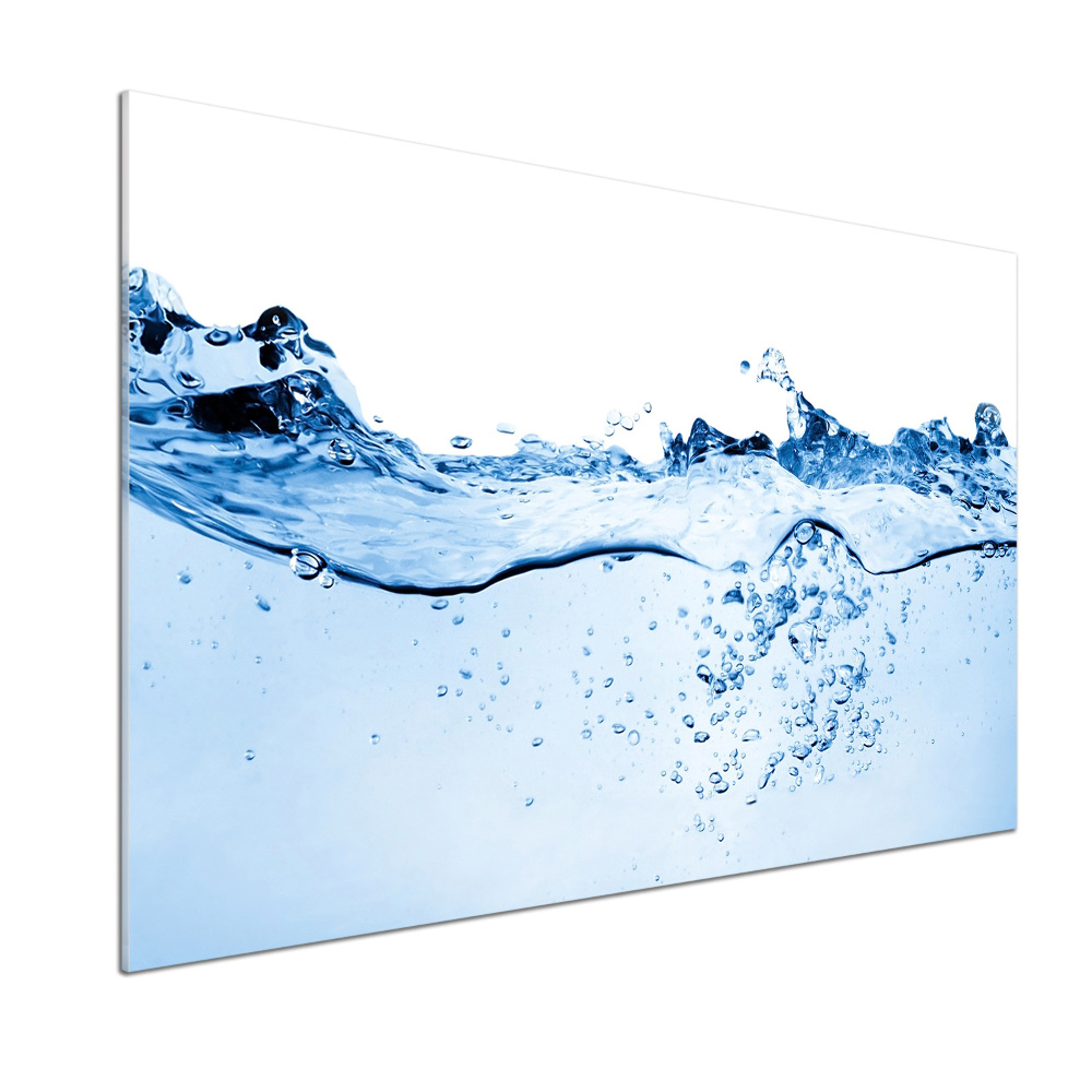 Cooker splashback Water