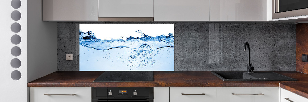 Cooker splashback Water