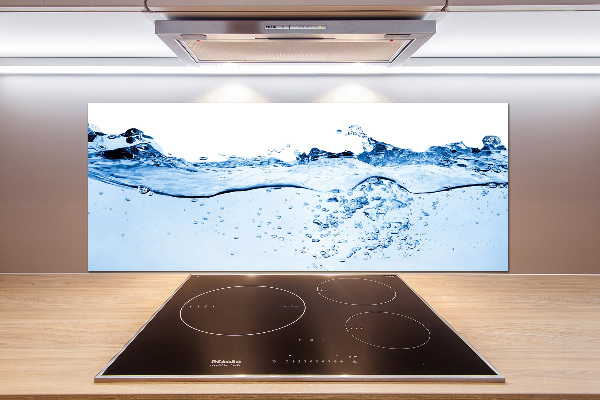 Cooker splashback Water