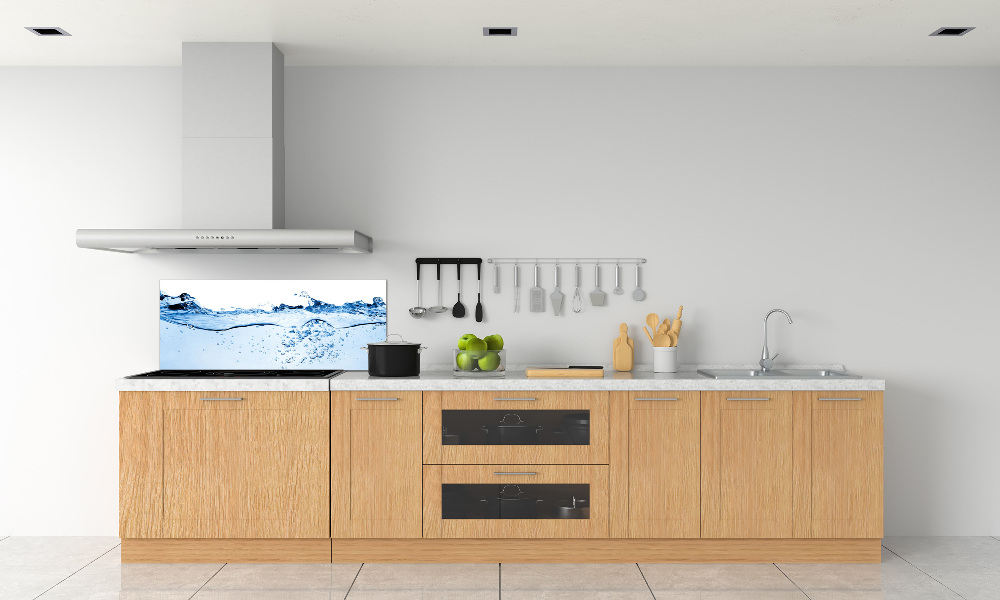 Cooker splashback Water