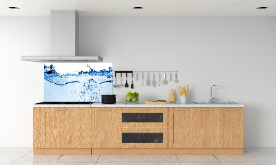 Cooker splashback Water