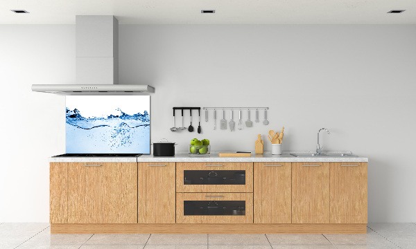 Cooker splashback Water