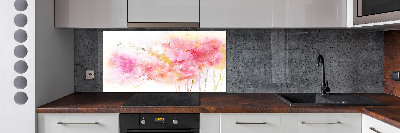 Cooker splashback Flowers