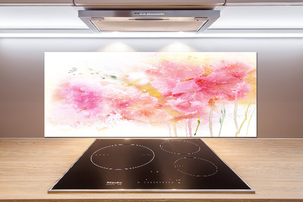 Cooker splashback Flowers