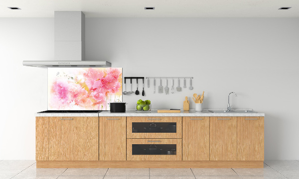 Cooker splashback Flowers