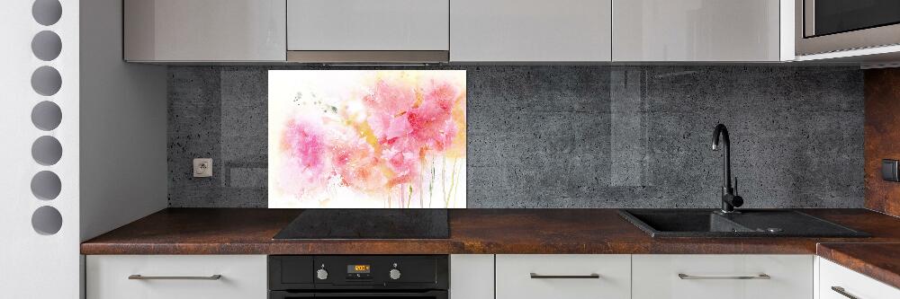 Cooker splashback Flowers