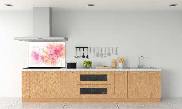 Cooker splashback Flowers