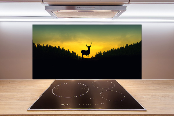 Cooker splashback Deer