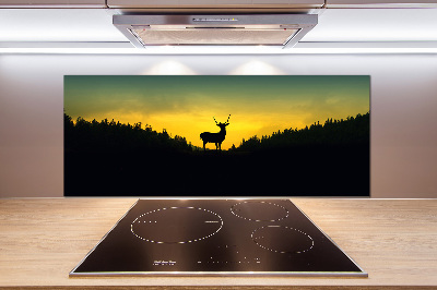 Cooker splashback Deer