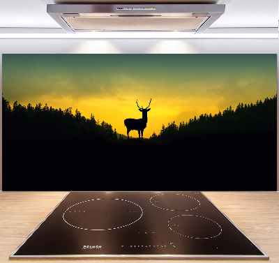 Cooker splashback Deer